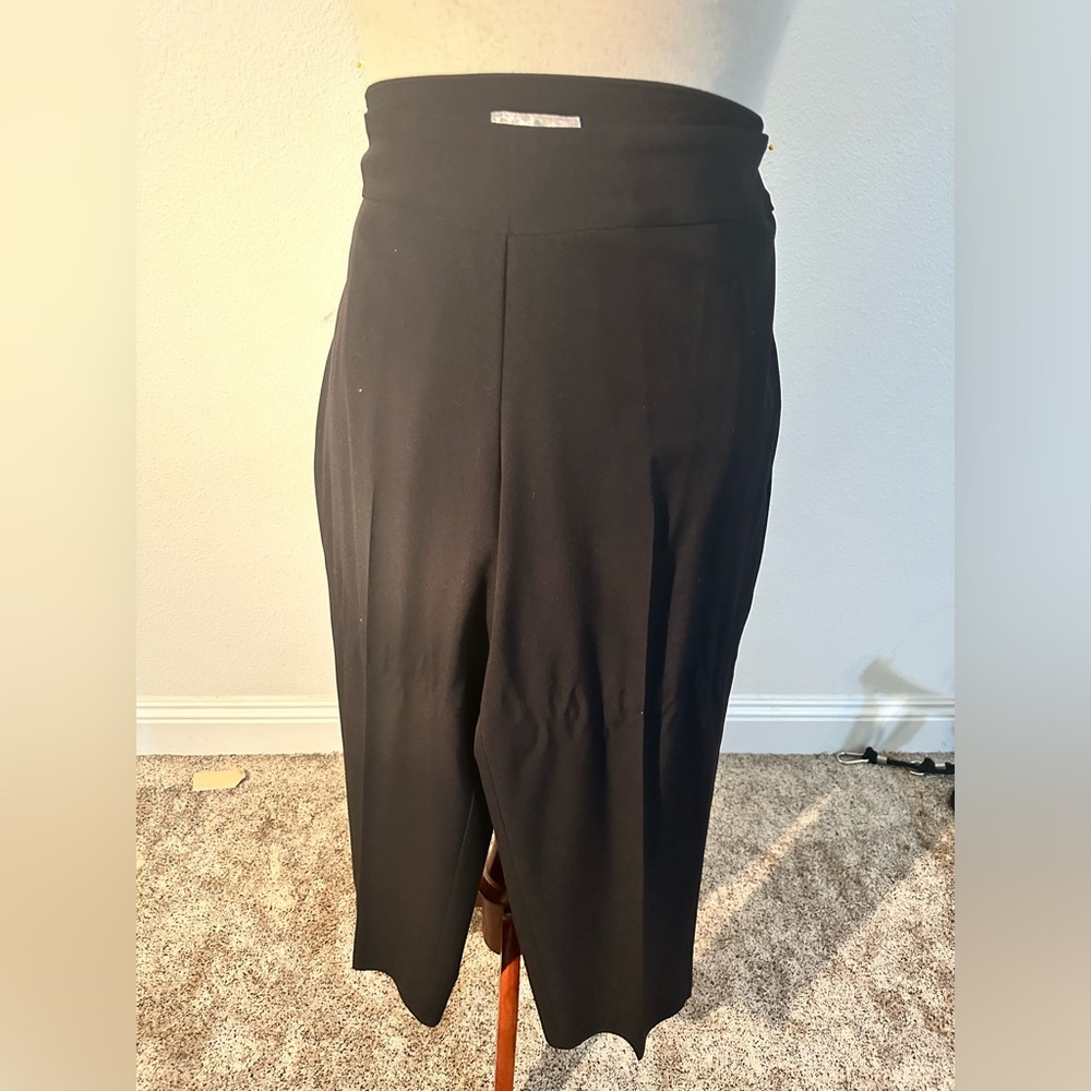 Dressbarn Cropped Black Pants Women’s Sz 16